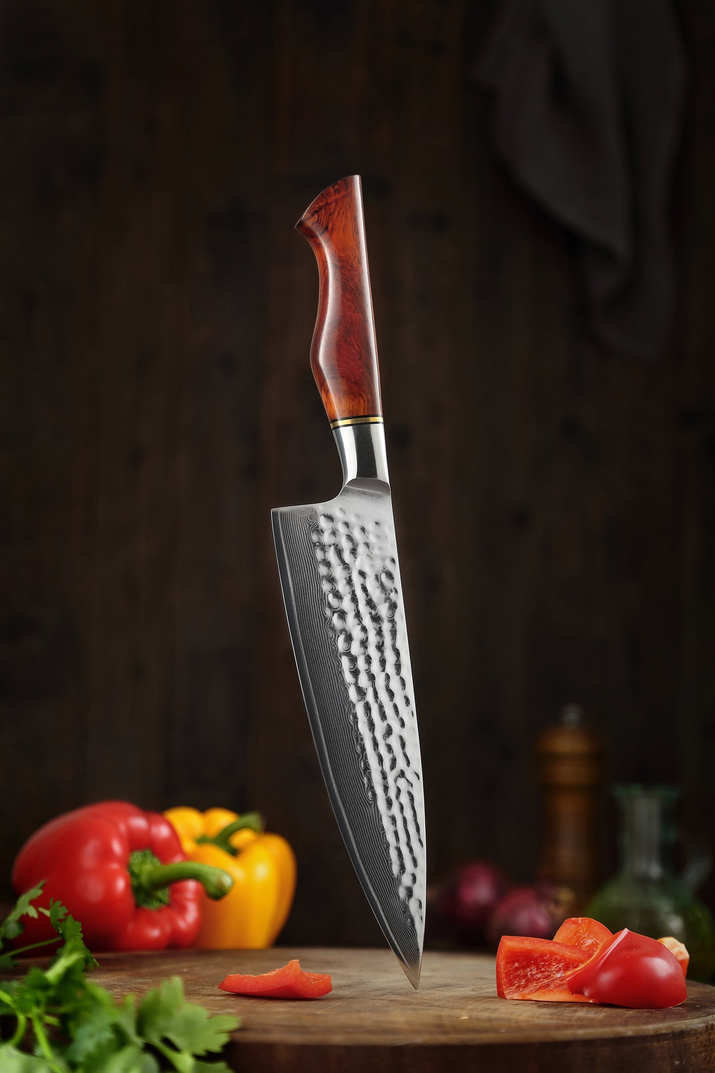 APELLINADO - Cuchillo Chef PRO Damasco 73 hoja hoja 20 cm capas LEGADO